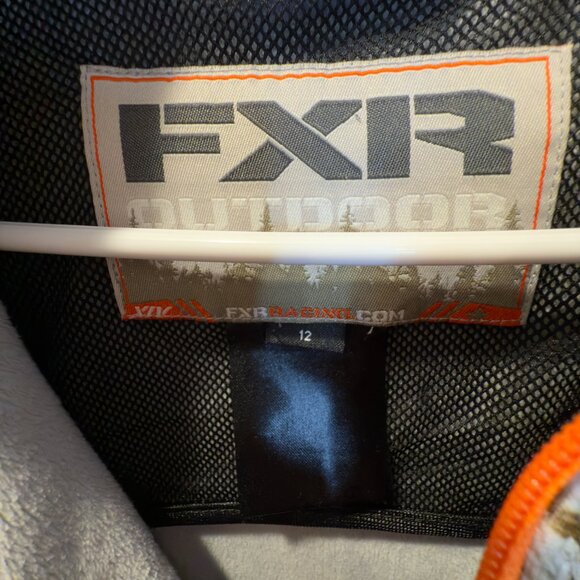 Womens FXR Softshell (Camo and Orange) - Picture 3 of 3